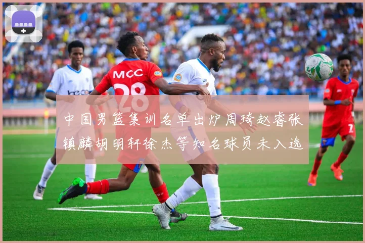 中国男篮集训名单出炉周琦赵睿张镇麟胡明轩徐杰等知名球员未入选
